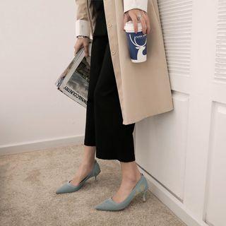 Knit High Heel Pumps