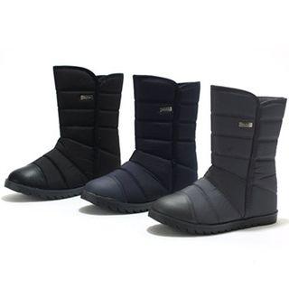 Faux-fur Lined Padded Boots