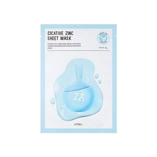 Apieu - Cicative Zinc Sheet Mask 1pc 22g