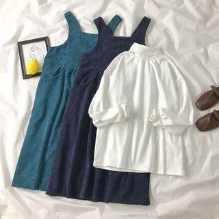 Mock-turtleneck Pullover / Jumper Dress