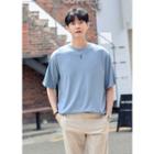 Linen Loose-fit Knit T-shirt In 14 Colors