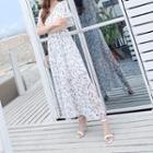 Lewwe - Short-sleeve Maxi Sundress