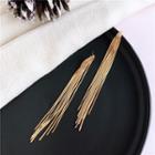 Alloy Fringed Earring As Shown In Figure - One Size