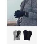 Cable-knit Gloves