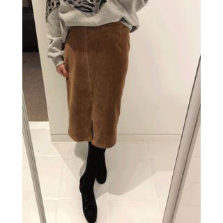 H-line Corduroy Skirt