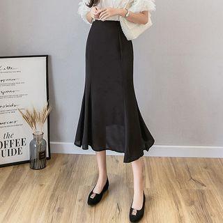 Midi Chiffon Mermaid Skirt