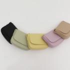 Pastel-color Saddle Shoulder Bag