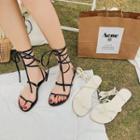 Tie-ankle Strappy Sandals
