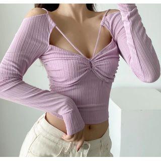 Long-sleeve / Short-sleeve Plain Top