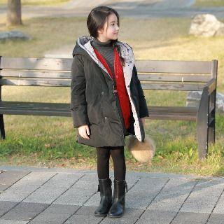 Family Matching Hooded Duck Down Padded Jacket