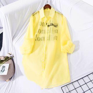 Lettering Light Shirt