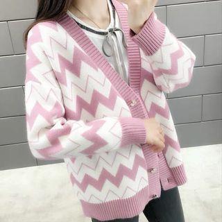 Wavy Strap Cardigan