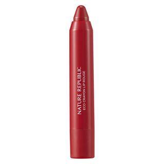 Nature Republic - By Flower Eco Crayon Lip Rouge - 4 Colors #05 Burgundy Red