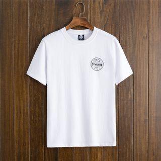 Short-sleeve Bear Printed T-shirt