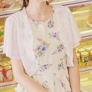 Lace Short-sleeve Bolero