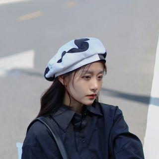 Cow Pattern Beret