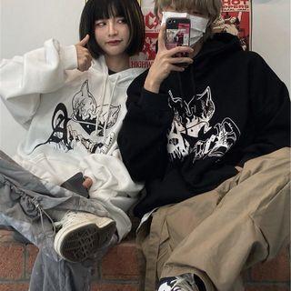 Couple Matching Heart Lettering Sweatshirt