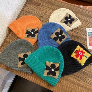 Floral Patch Beanie