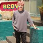 3/4-sleeve Wrinkle-free T-shirt
