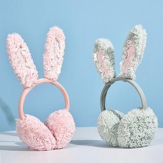 Faux Fur Rabbit Ear Earmuffs