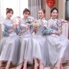 Traditional Chinese Midi A-line Cocktail Dress (various Design)