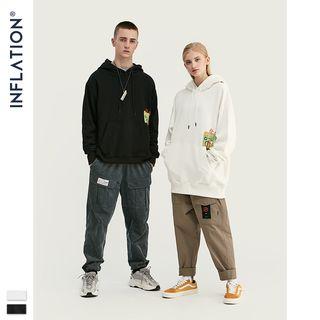 Unisex Loose-fit Printed Hoodie