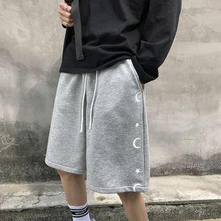 Moon Pattern Shorts