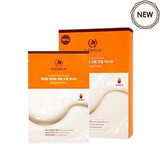 Claires Korea - Guerisson Essential Cream Oil Mask 10pcs 10pcs