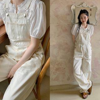 Wide-leg Classic Overall Pants