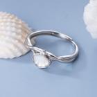 Shell Pendant Sterling Silver Open Ring Silver - One Size