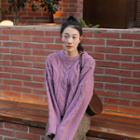Woolen Cable-knit Sweater