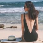 V-back Swimsuit