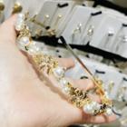 Faux Pearl Branches Headband As Shown In Figure - One Size