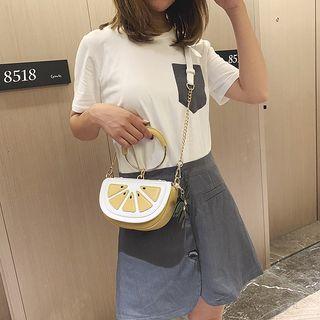 Watermelon Crossbody Bag / Lemon Crossbody Bag