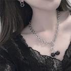 Cherry Pendant Chain Necklace As Shown In Figure - One Size