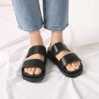 Banded Slide Sandals (2 Types)