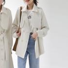 Double Breasted Trench Coat / Long Coat
