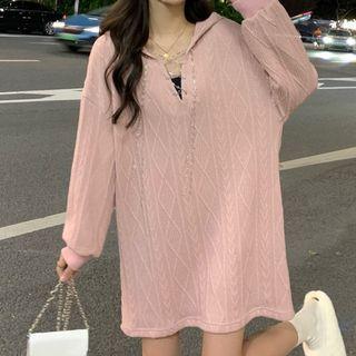 Fluffy Vest / Plain Hoodie