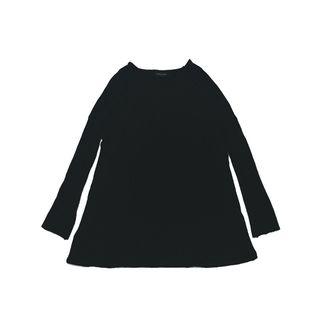 Knit Long-sleeve Mini A-line Dress