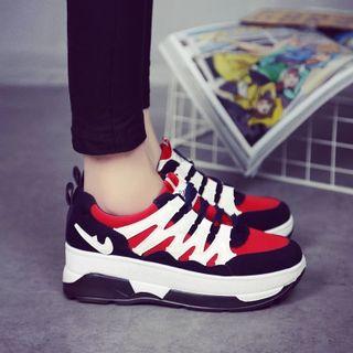 Color Block Platform Sneakers