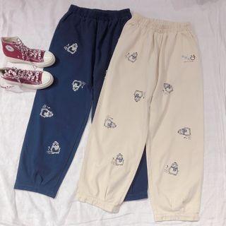 Penguin Print Jogger Pants