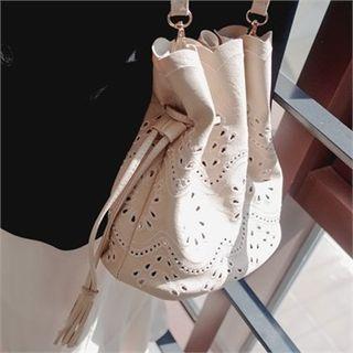 Eyelet Lace Shoulder Bag