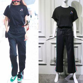 Short-sleeve Printed T-shirt / Sweatpants