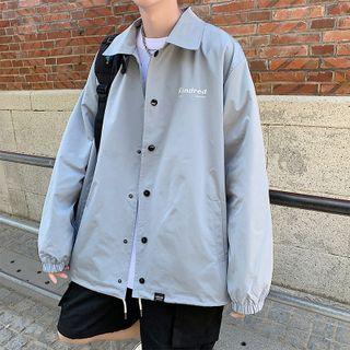 Long Sleeve Lettering Light Jacket