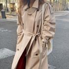 Double-breasted Trench Coat & Belt