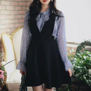 Floral Blouse / Jumper Dress