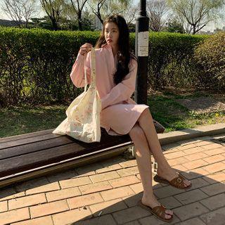 Pastel Boxy-fit Shirtdress
