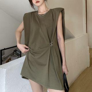 Padded Oversized Tank Top