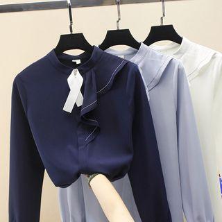 Long-sleeve Blouse (various Designs)