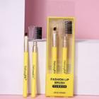Set: Eyebrow Makeup Brush + Comb As Shown In Figure - One Size